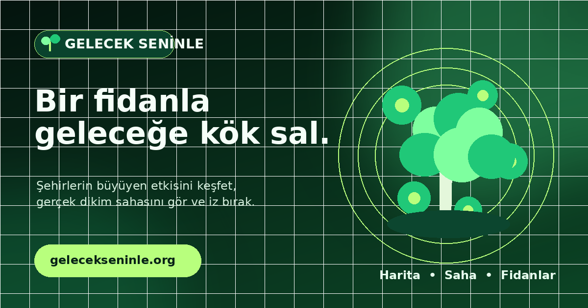 Türkiye fidan haritası önizlemesi
